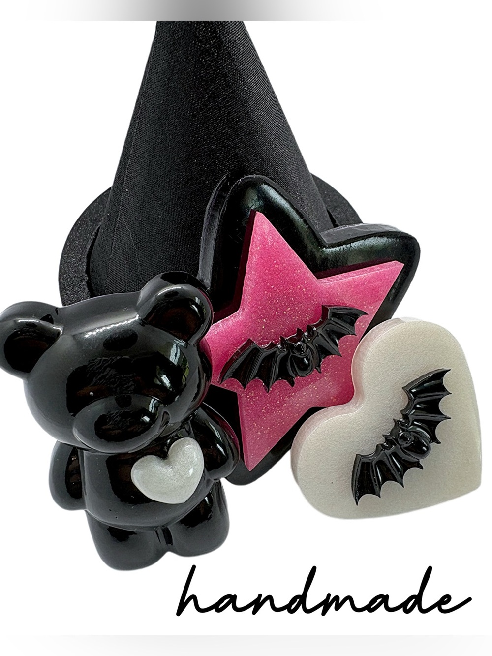 Handmade Resin Fridge Magnets Set of 3 - Picture 3 of 7